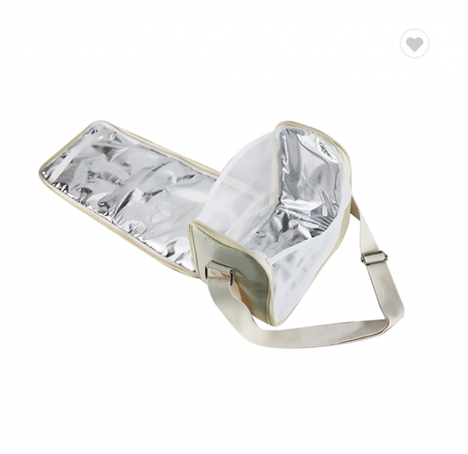 Een schouder kleur golfpunt isolatie koeler tas draagbaar voor de lunch 2