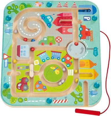 Goede prijs. Kinderen Magnetische Puzzle Labyrint Board Met Pen Brain Ontwikkeling Speelgoed voor 2 jaar oud online