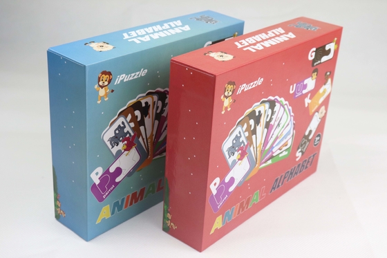 Goede prijs. 2 mm Dikte 27 stuks Papier Puzzle Set Offset Printing online