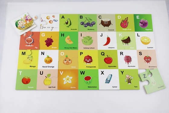 Goede prijs. Kinderen vloer alfabet Fruit Puzzle Puzzle Educatieve Spelen online