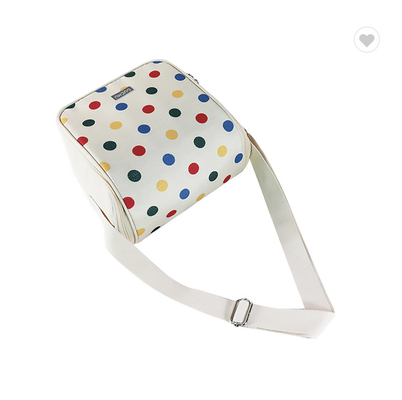 Goede prijs. Een schouder kleur golfpunt isolatie koeler tas draagbaar voor de lunch online