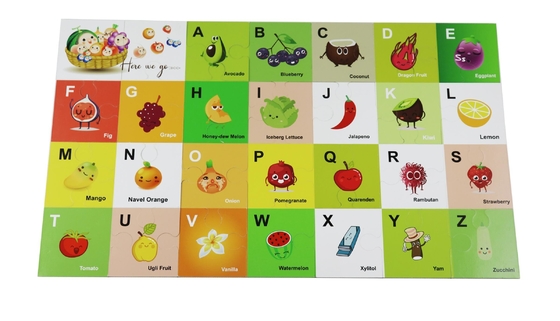 Goede prijs. Kinderen vloer alfabet Fruit Puzzle Educatieve spelletjes en puzzels voor 5-jarigen online
