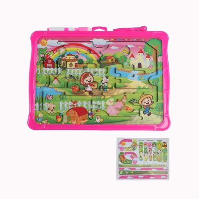 Goede prijs. Opvoedkundige Gelukkige boerderij Montessori kleuterspeelgoed Magnetisch labyrint online