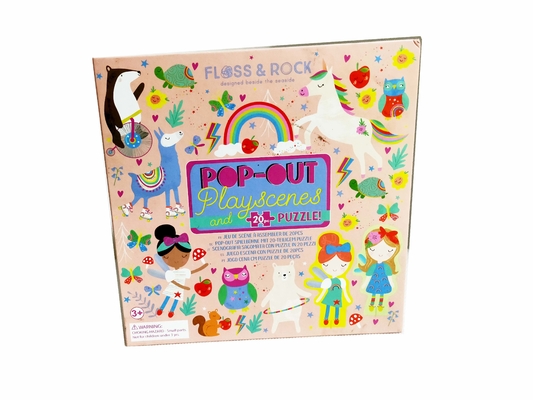 Goede prijs. Reuzen 20pcs papier puzzel Pop Out Rainbow Fairy vloer puzzel online