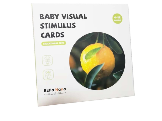Goede prijs. Gecumuleerde baby pasgeborenen Visueel stimulerende kaarten Dieren Planten Flashcards Voor 6-12 maanden online