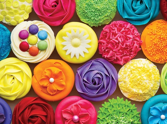 Goede prijs. Gecomprimeerd Moeilijke puzzels voor volwassenen 1000 stukjes Cool Cupcakes 27