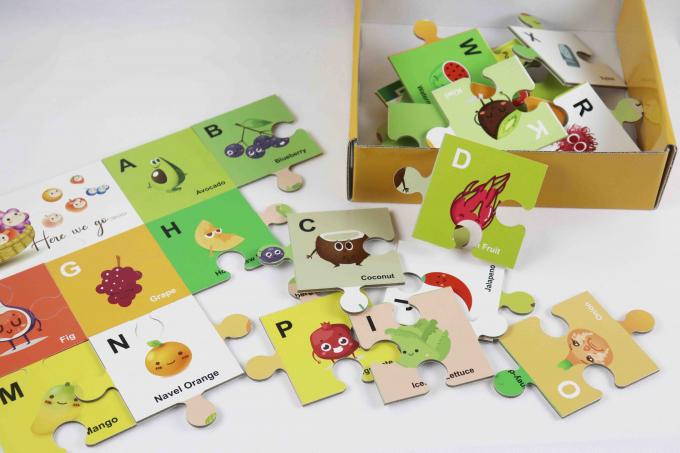 Kinderen vloer alfabet Fruit Puzzle Puzzle Educatieve Spelen 2