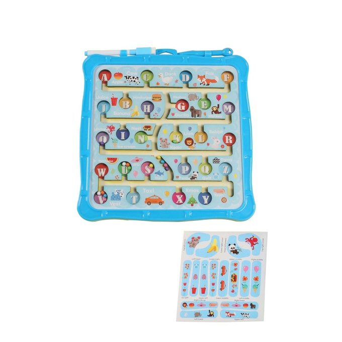 Multifunctionele pen Magnetische puzzel doolhof spel Kleine dier tekenbord 0